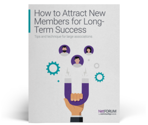Attracting Members for Large Associations