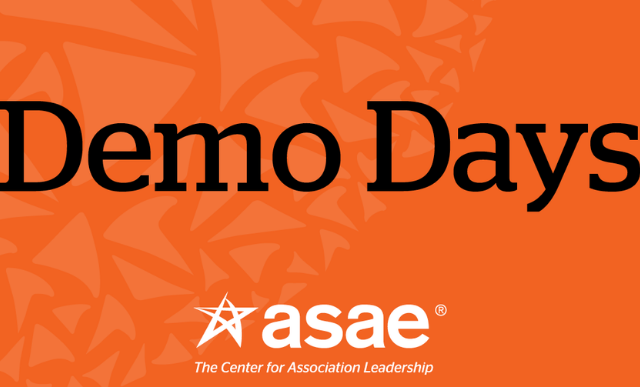ASAE Demo Days: Learn how your association can work more efficiently
